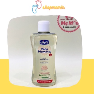 Dầu Mát-xa, dầu massage Chicco chiết xuất cám gạo 0M+ 200ml