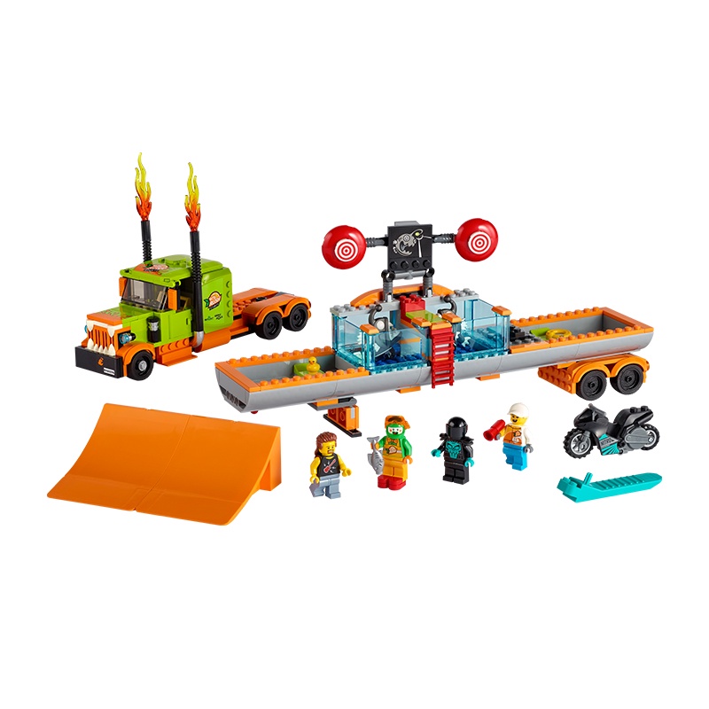 Đồ Chơi LEGO CITY Xe Tải Biểu Diễn Vượt Địa Hình 60294
