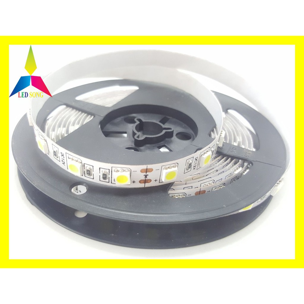 Led dây dán 12v, cuộn 5m, 5050