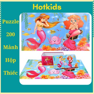 Ghép Hình Puzzle 200 Mảnh Ghép Bằng Gỗ -Tiên Cá
