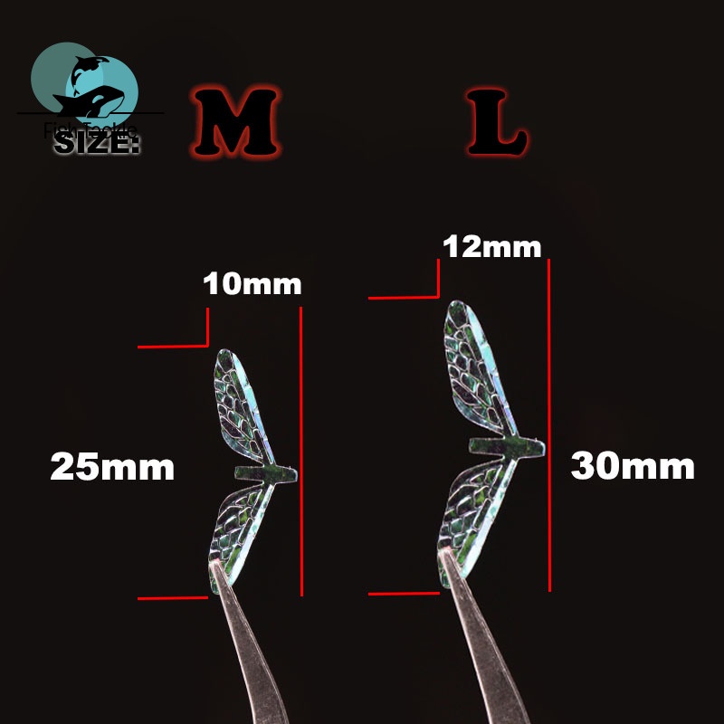 Bộ 10 Cặp Cánh Bay Mayfly Chuyên Dụng Cho Câu Cá