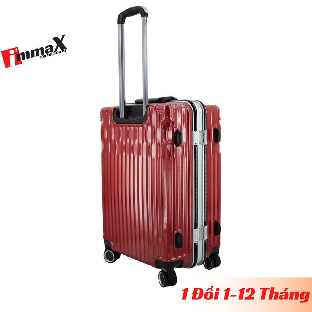 Vali nhựa nắp gập immaX A19 size 24inch ký gửi hành lý bảo hành 2 năm chính hãng, 1 đổi 1 trong 12 tháng