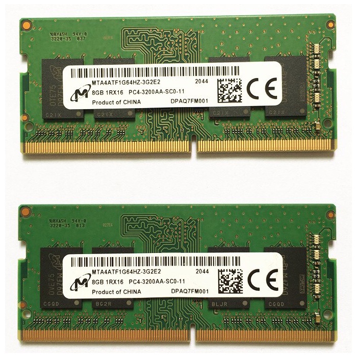 Bộ nhớ RAM Micron 8GB DDR4 3200Mhz cho laptop