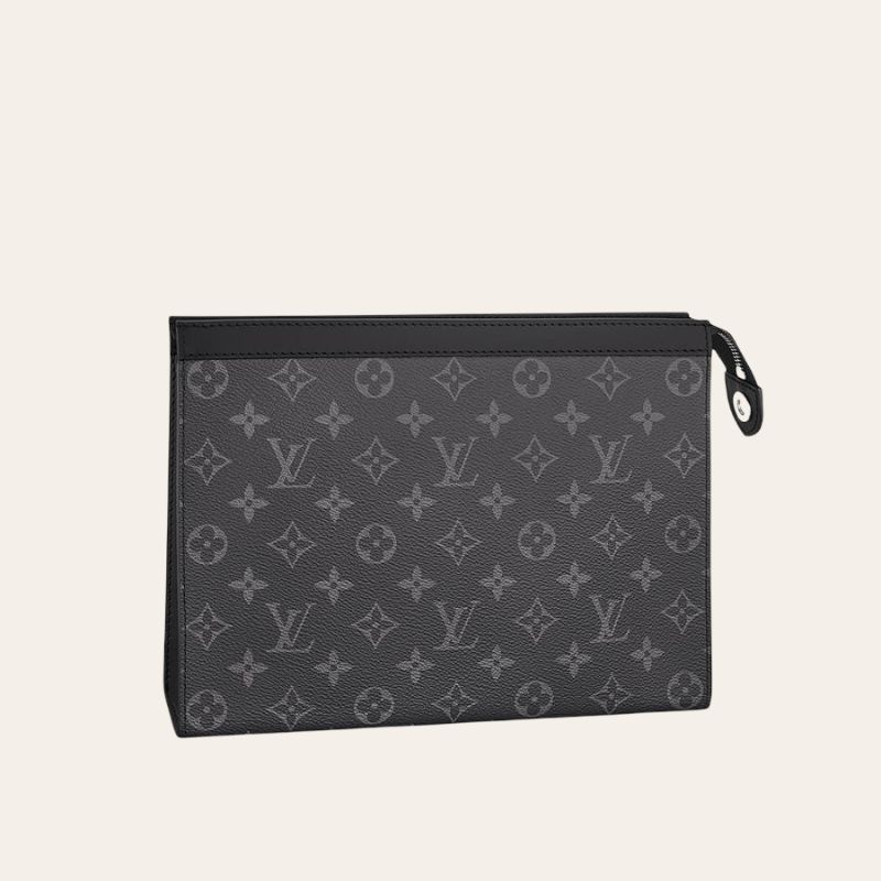 Túi Louis Vuitton Voyaga MM Monogram Eclipse Canvas Clutch