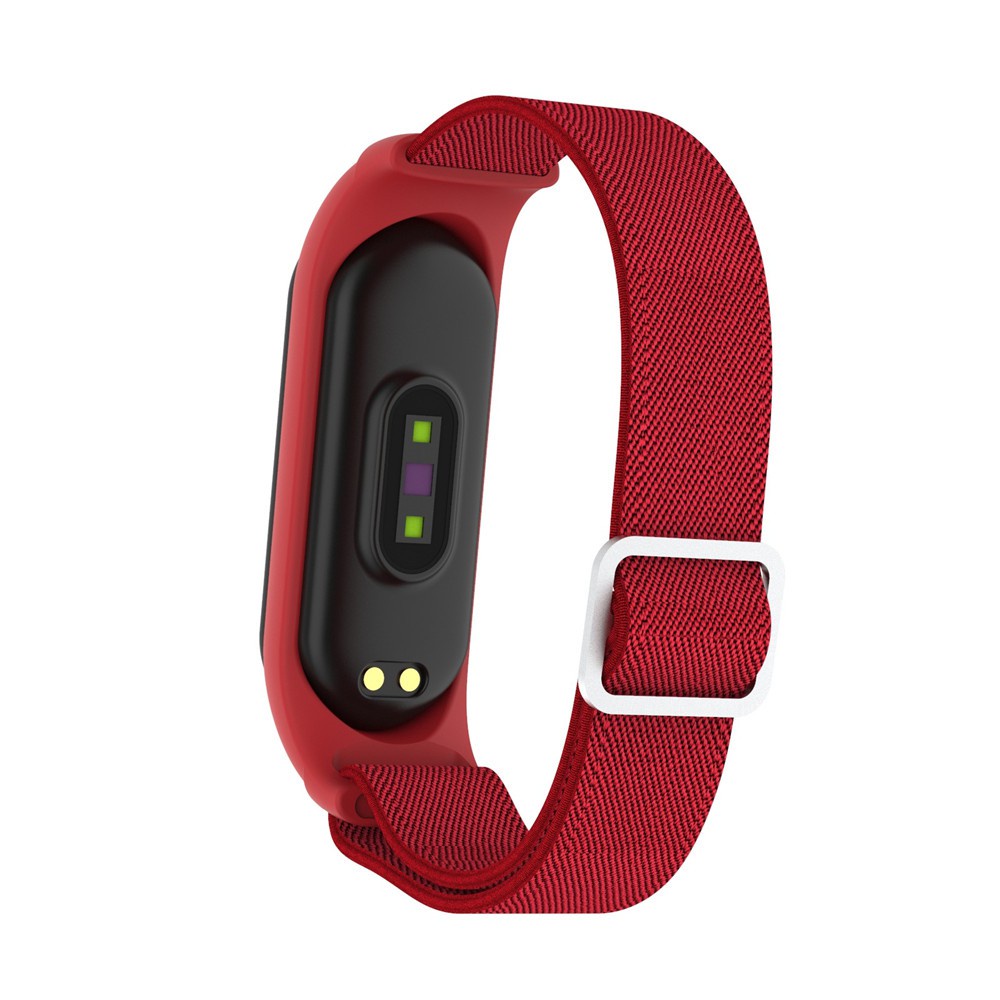 Dây Đeo Nylon Thoáng Khí Thay Thế Cho Đồng Hồ Thông Minh Xiaomi Mi Band 6 5 4 3