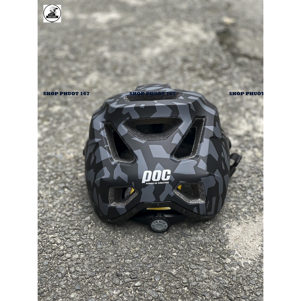 MŨ NÓN THỂ THAO POC P18 BẢN MÀU CAMO CỰC CHẤT 2022