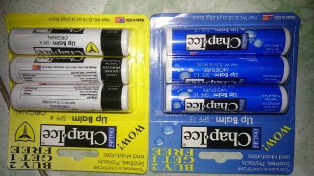Son dưỡng môi chap ice chống nắng