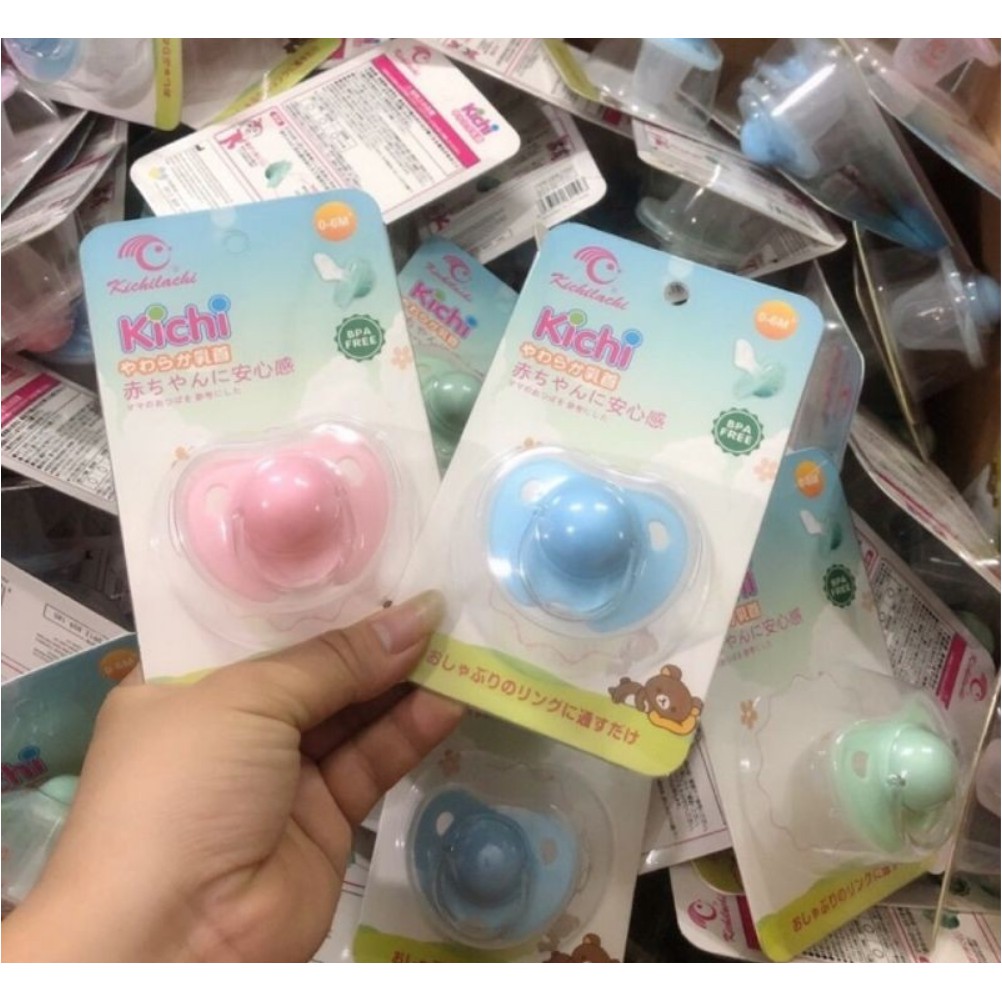 Núm ti ngậm silicon cao cấp cho bé BQSHOP