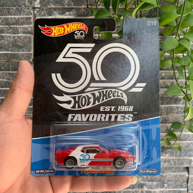 Hot Wheels - 50th 71 AMC Javelin - Xe mô hình tỉ lệ 1/64
