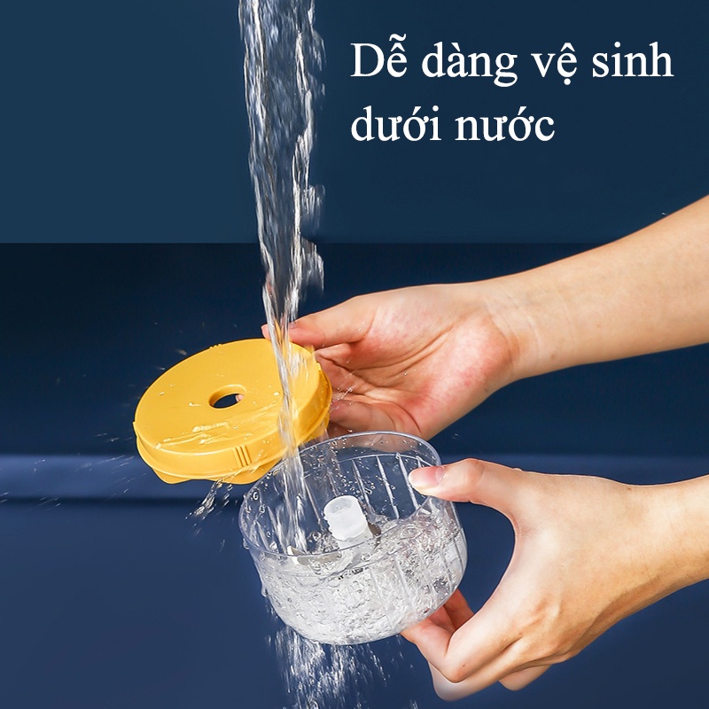 Máy Xay Tỏi Ớt Đa Năng Cao Cấp Wineless Thế Hệ Mới - Dòng Máy Xay Mini Có Thể Xay Thịt, Cá, Rau, Tỏi Ớt Cực Kỳ Tiện Dụng