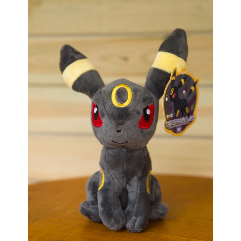 THÚ BÔNG POKEMON EEVEE  BÓNG TỐI MÈO UMBREON  HÀNG CHÍNH HÃNG POKEMON CHUẨN ĐẸP TỪNG CM