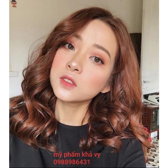 Kem Nhuộm Tóc Vàng đồng tối màu 6.4 Dark Copper Blonde