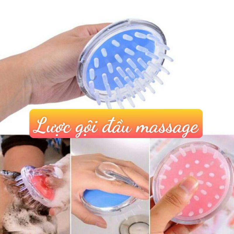 Lược dầu gội đầu massage&lt;br&gt;