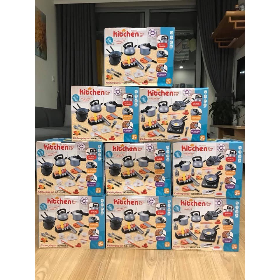 BỘ ĐỒ CHƠI NẤU ĂN KITCHEN 36 CHI TIẾT CHO BÉ - HÀNG LOẠI 1 TO, ĐẸP