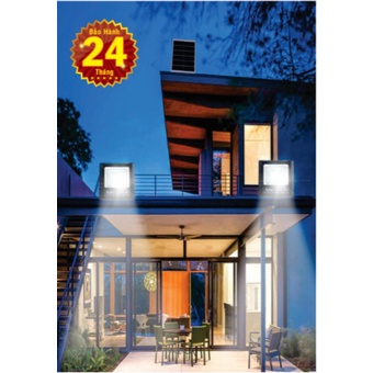 Đèn pha năng lượng mặt trời Vạn Năng Solar 60W 100W 200W
