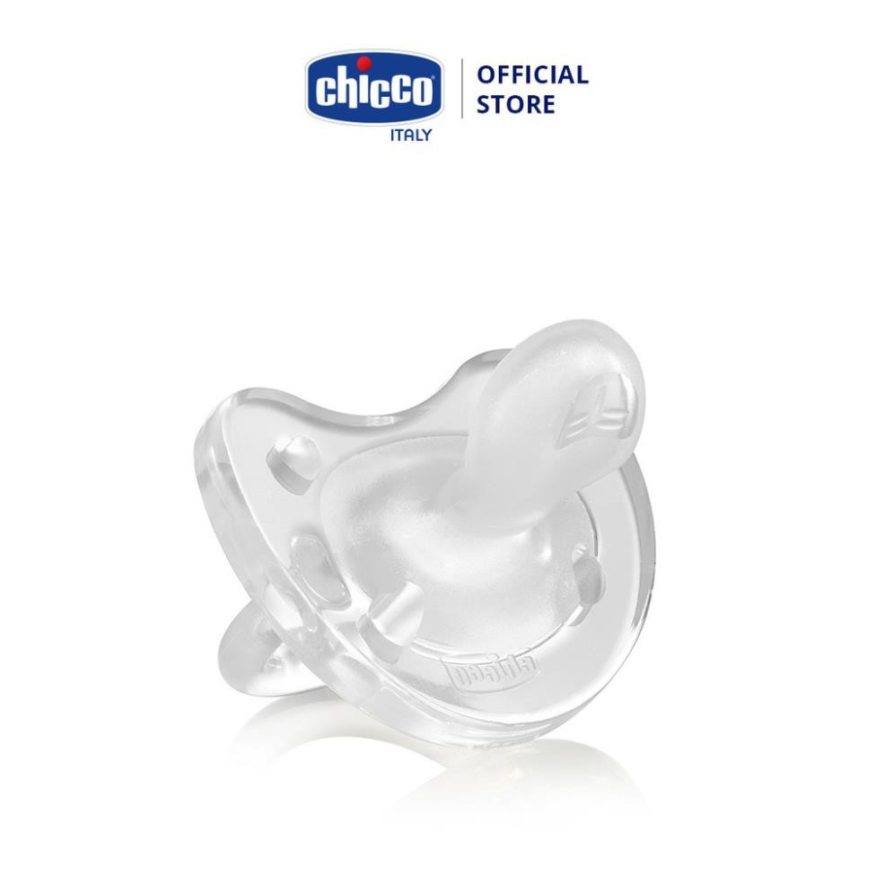 Ty ngậm silicon Physio Soft Trắng Chicco