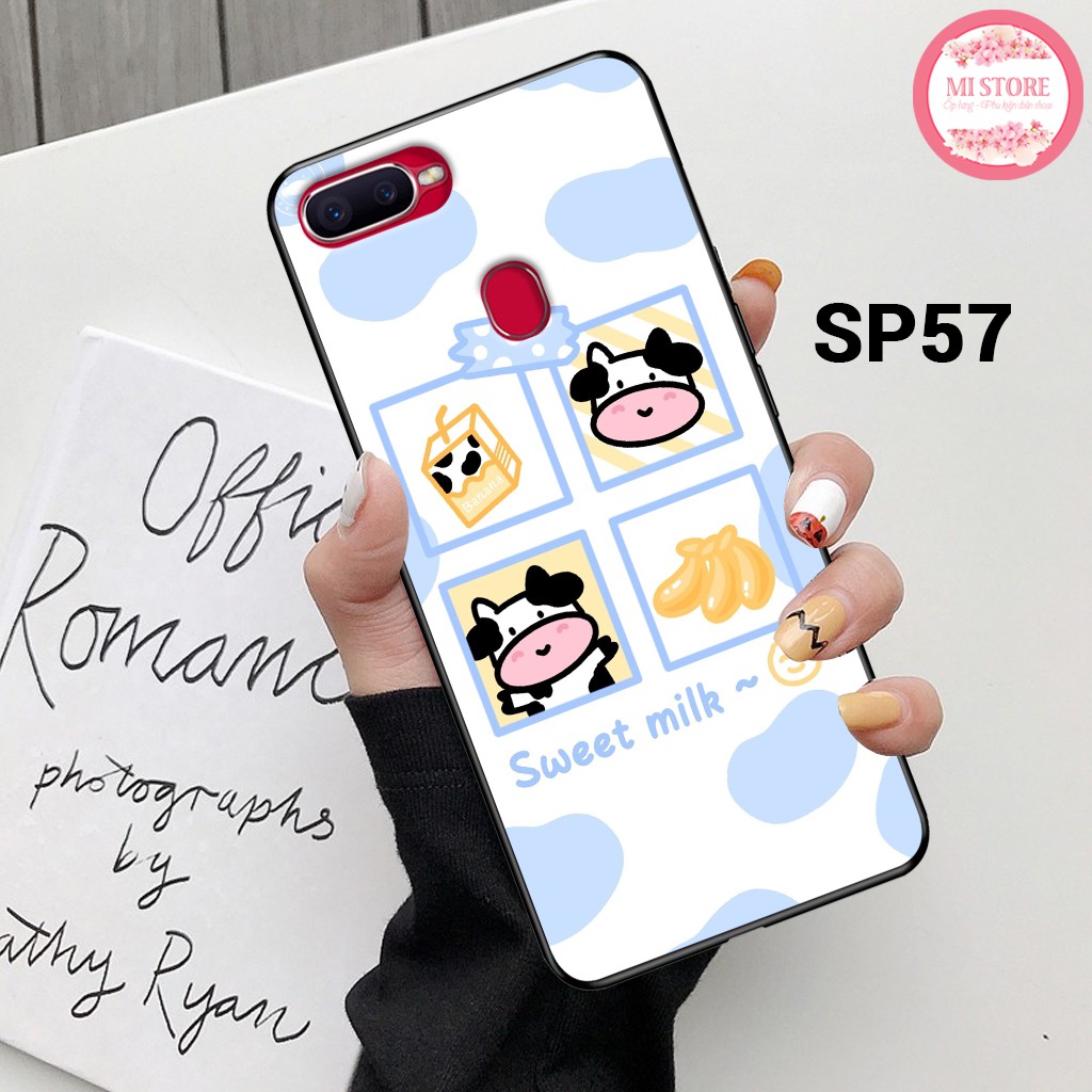 Ốp lưng OPPO A12/A5S/A7/F9/F3/F5/F7/A3S/A1K/REALME C1/C2 in hình bò sữa siêu hot | BigBuy360 - bigbuy360.vn
