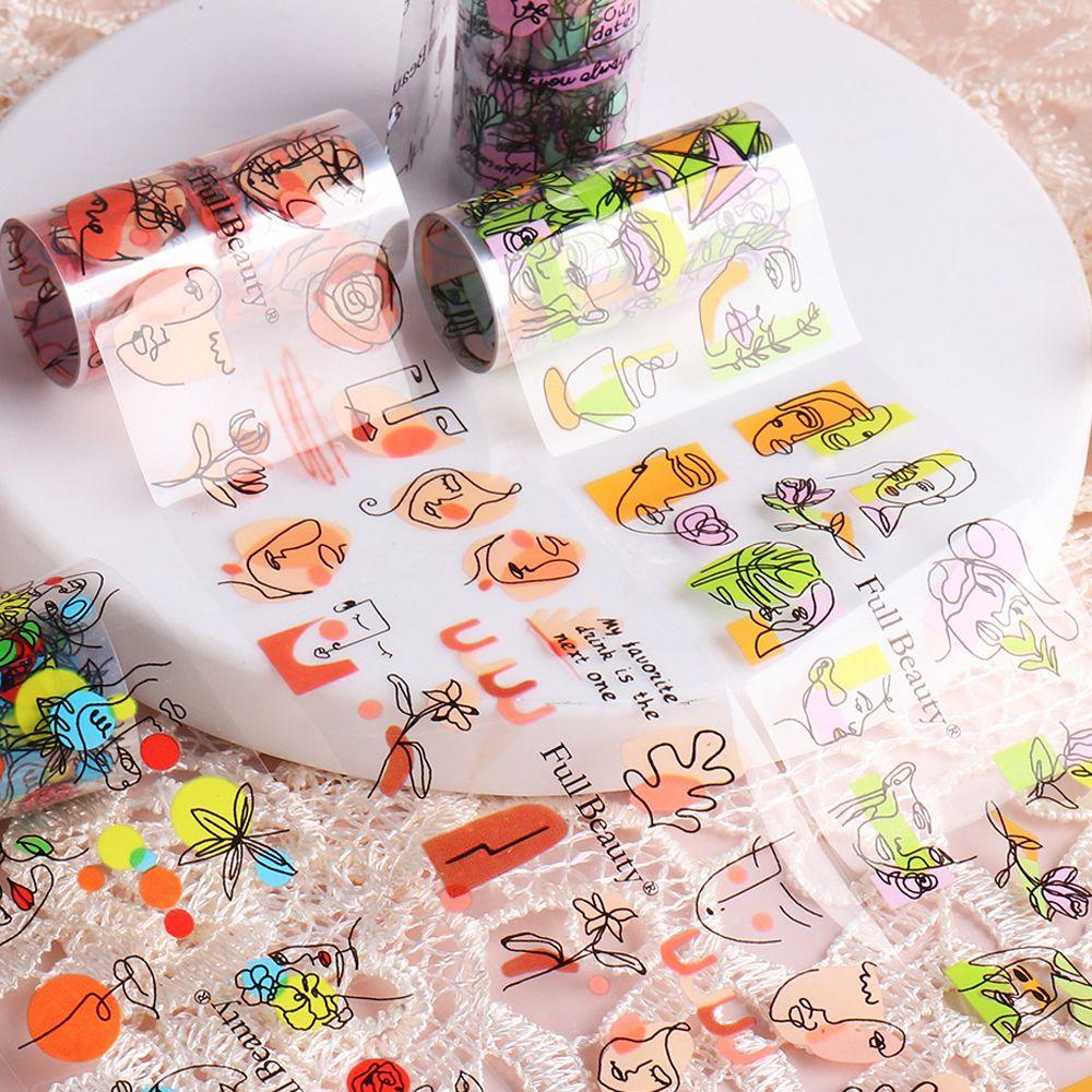 Miếng Dán Trang Trí Móng Tay Hình Hoa Xinh Xắn