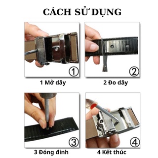 Đinh Đục Lỗ Thắt Lưng Da 3.0mm