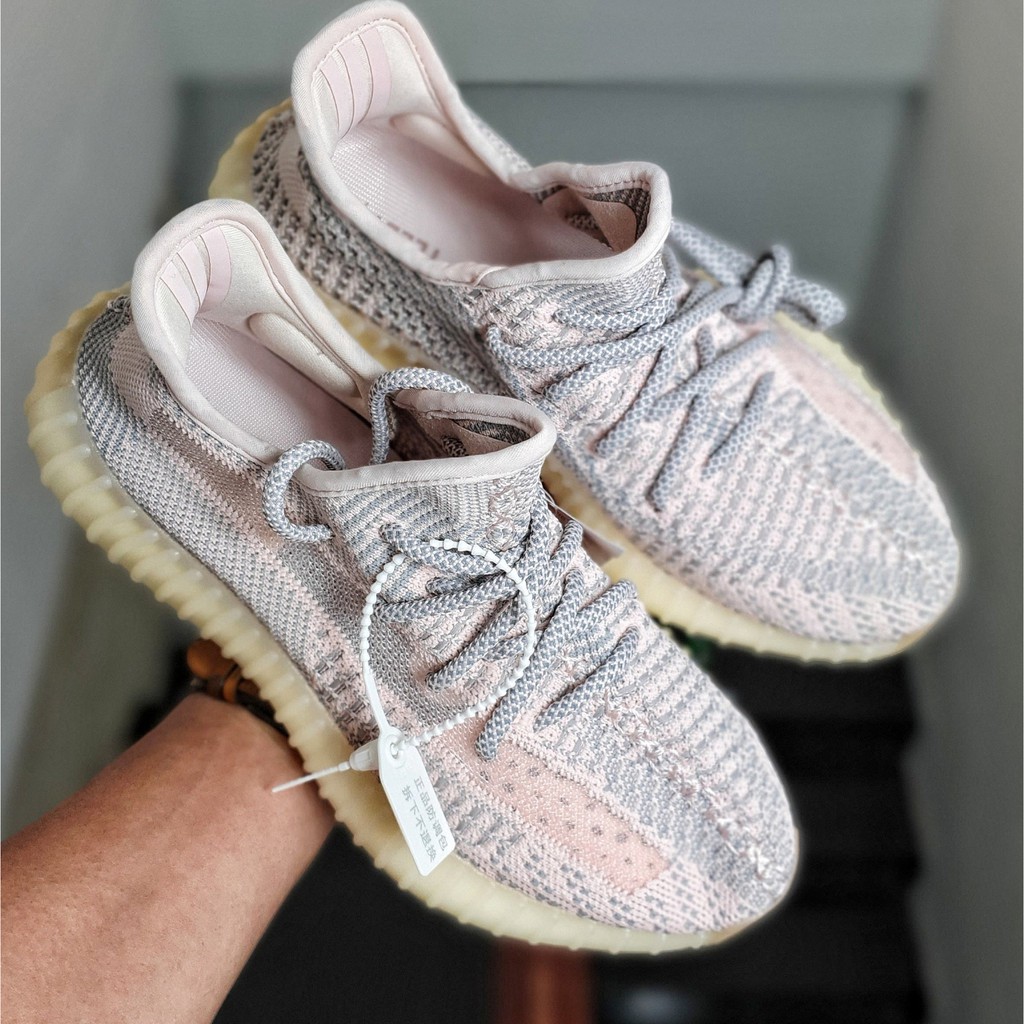 F sale [XẢ KHO] SALE KHỦNG 9/9 Giày Yeezy 350v2 Synth phản quang dây - SIZE Nam / Nữ [AK97] ; V :