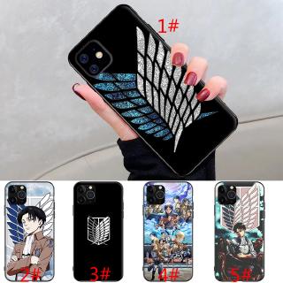 Ốp Điện Thoại Dẻo Họa Tiết Hoạt Hình attack on titan Cho iphone 6 6s 7 8 plus x xs 11 pro max xr