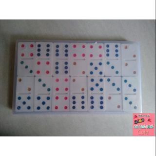 Cờ Domino nhựa trắng