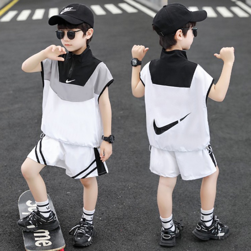 Set Đồ Thể Thao Ngắn Tay Thời Trang Mùa Hè Cho Bé