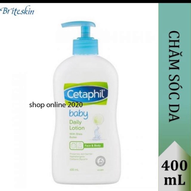 (NBBN) Sữa dưỡng thể toàn thân Cetaphil baby 400ml hs99 (NBBN)