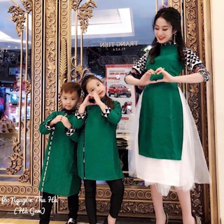 Set áo dài mẹ và bé 💕💕