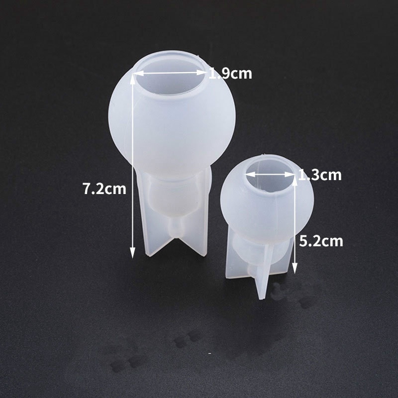 1 Khuôn Silicone Hình Quả Bầu Hồ Lô 3d Làm Trang Sức Thủ Công