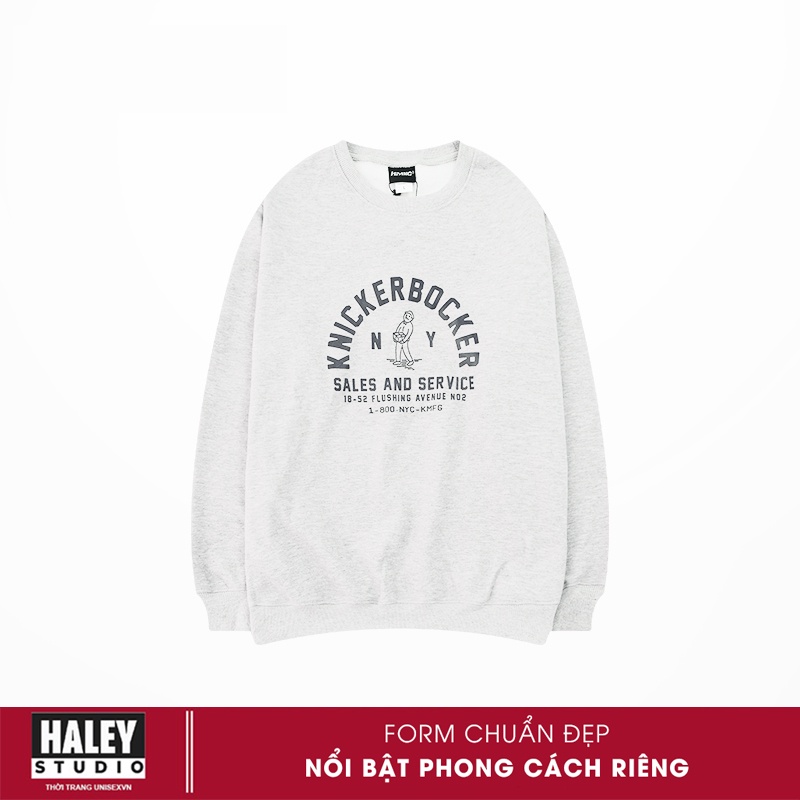 Áo SWEATER KNICKER Nam Nữ HALEY unisex mã HD237 Chất nỉ bông dày dặn ấm áp phong cách Hàn Quốc năng động