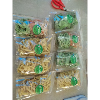 Mứt dừa non mix 2 vị 500g ( lá dứa, sữa)
