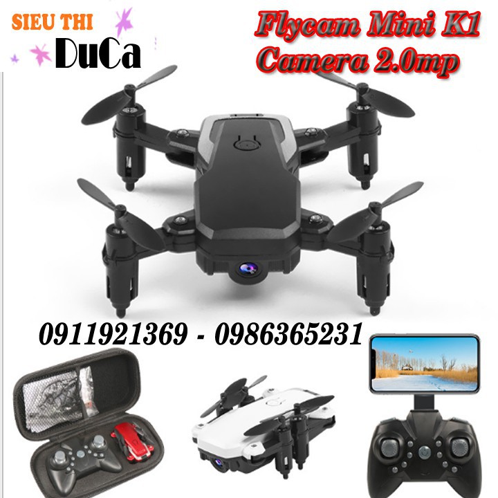 Flycam Mini K1 Wifi Camera 720p New - Shop Đồ Chơi Điều Khiển