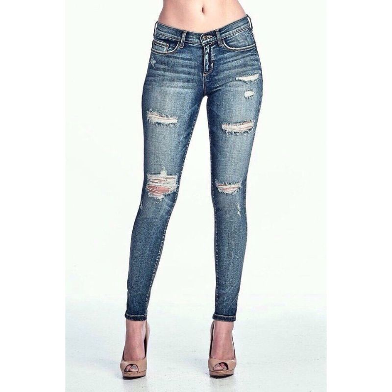 Quần jeans SNEAK PEEK MID RISE SKINNY JEANS