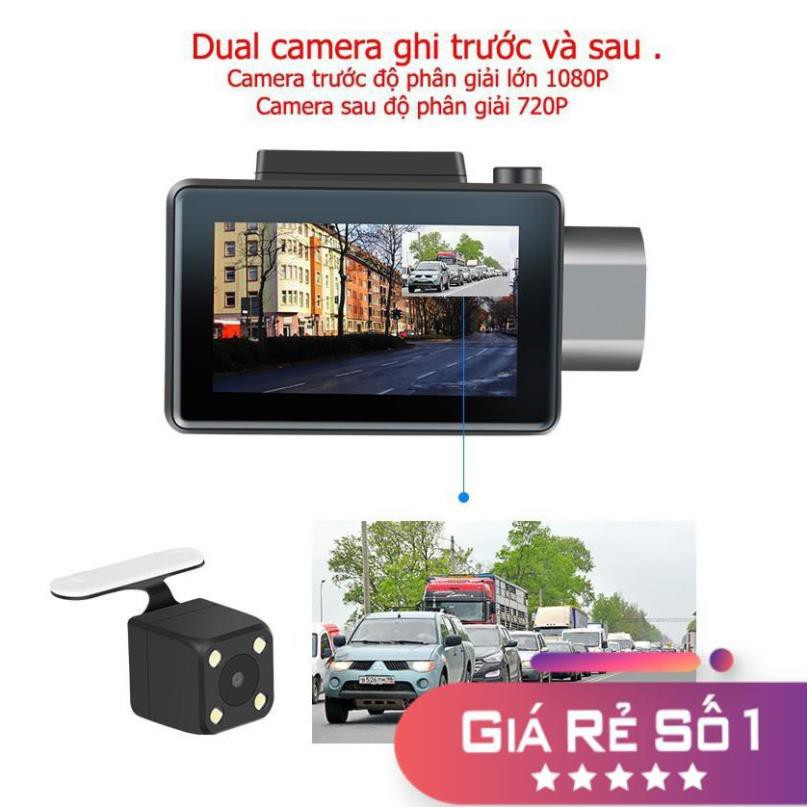 Camera hành trình ô tô kết nối Wifi/3G/GPS/ADAS xem từ xa truyền hình trực tuyến định vị từ xa chính hãng carfu c1 | BigBuy360 - bigbuy360.vn