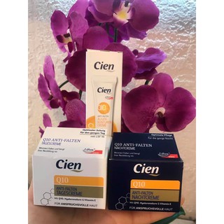 Bộ kem dưỡng da chống lão hoá Cien Q10 và kem mắt Cien Q10