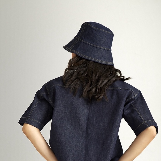 Tropical Denim Bucket - Nón Bucket Denim