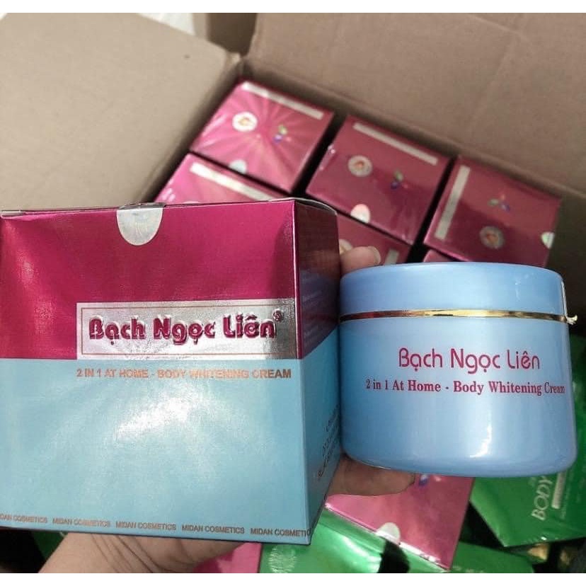 (CÓ SẮN) Combo kem body Bạch Ngọc Liên và Vaseline đêm-HÀNG CHÍNH HÃNG