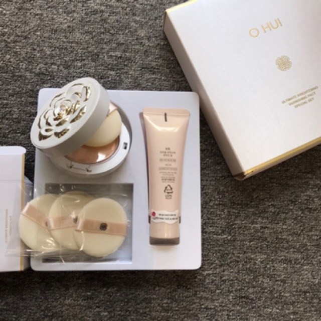 [AUTH] Set Phấn phủ Ohui Varnishing Pact SPF 30, PA++