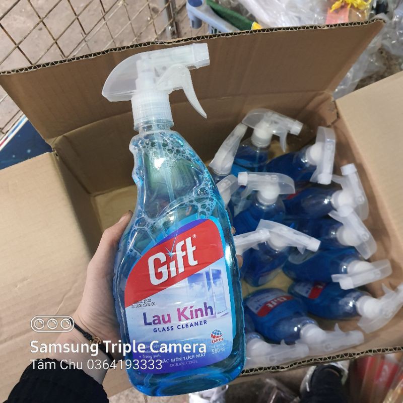 Nước lau kính nước xịt kính Gift giá sỉ