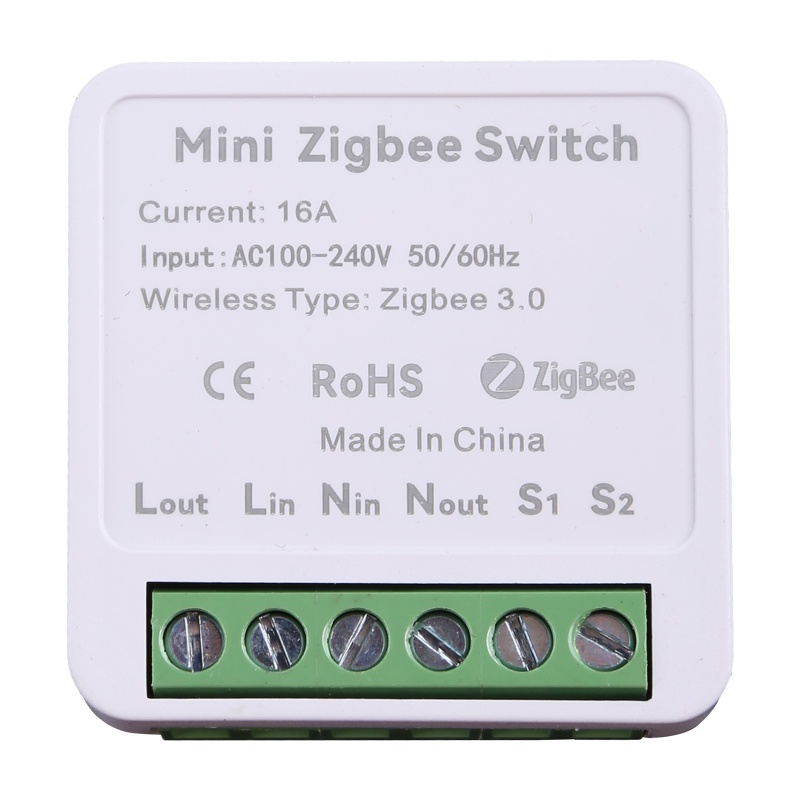 Mô Đun Công Tắc Đèn Thông Minh Điều Khiển Từ Xa Bằng Giọng Nói Tuya ZigBee 3 0 Cho Alexa Google-H