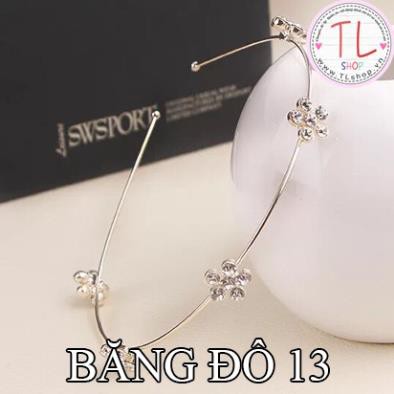 Cài tóc hoa dễ thương - Băng đô hoa xinh xắn - Cài tóc hoa Hàn Quốc