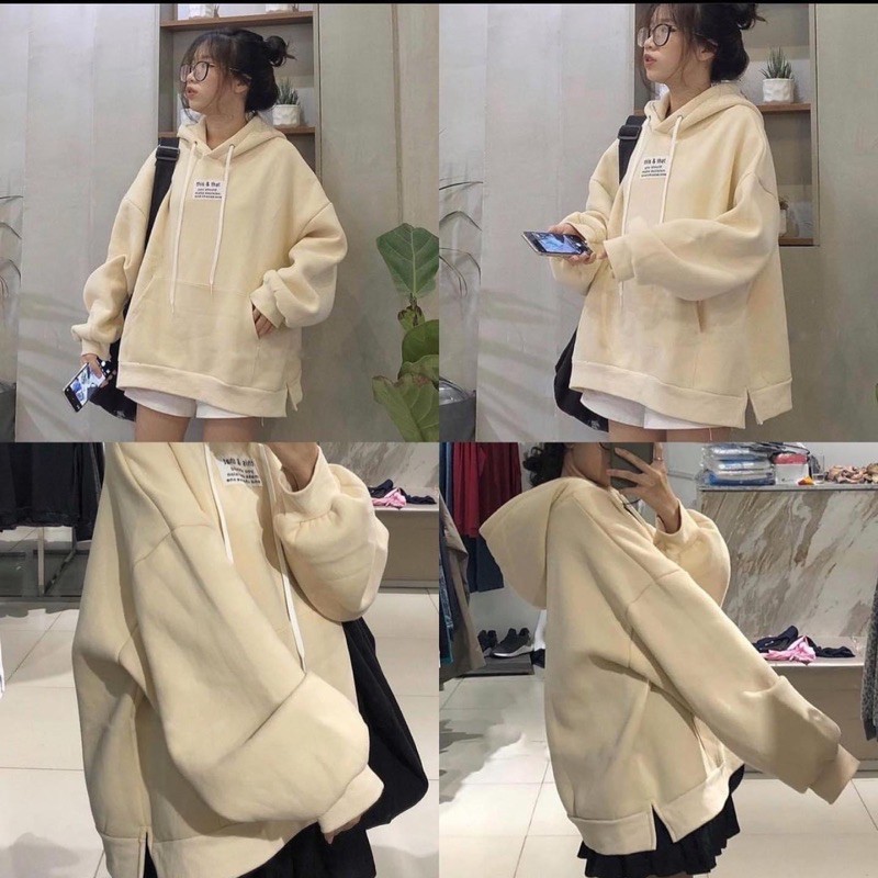 Áo Hoodie Thêu màu XANH MINT cực đep [Form Rộng unisex Nam / Nữ ] (Hình thật 100% vải nỉ lót bông siêu mịn) Freeship 🖤 | BigBuy360 - bigbuy360.vn