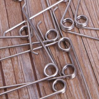 Set 10 lò xo kéo cắt tỉa cành hình chữ V cong và thẳng