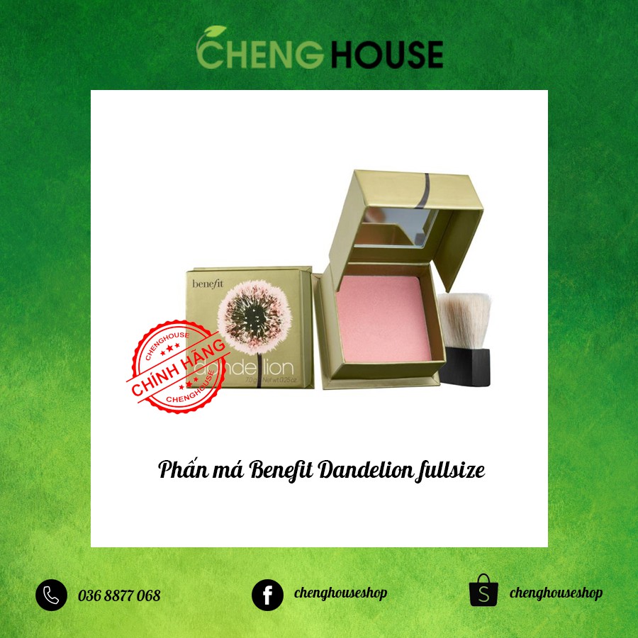 (Date T3/2021) Phấn má Benefit Dandelion fullsize