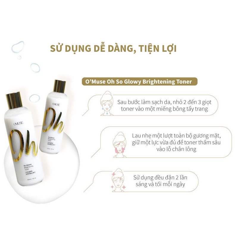 Bộ dưỡng da trẻ hóa toàn diện O’Muse Secret Timeless Rejuvenating Set