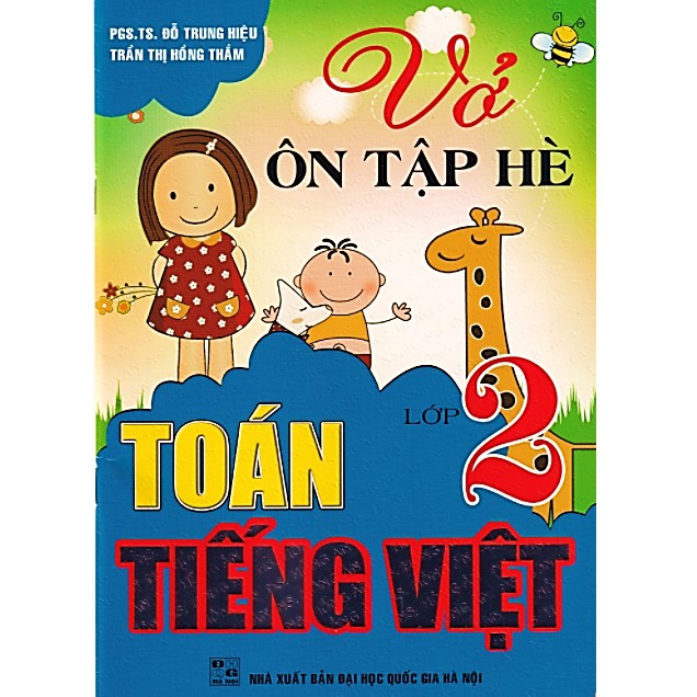 Sách - Vở Ôn Tập Hè Toán - Tiếng Việt 2