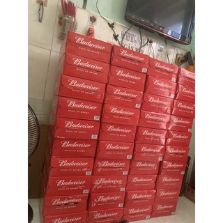 Bia budweiser 24 lon