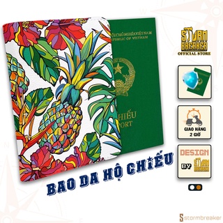 Bao Da Hộ Chiếu / Passport Du Lịch Nam - Nữ ( in tên cá nhân ) Tropical - PPT191 STORMBREAKER