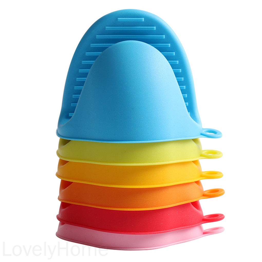 Găng tay silicone nhấc nồi cách nhiệt chống trượt tiện lợi